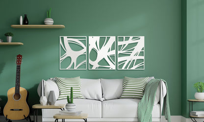 Abstract Metal Wall Decor