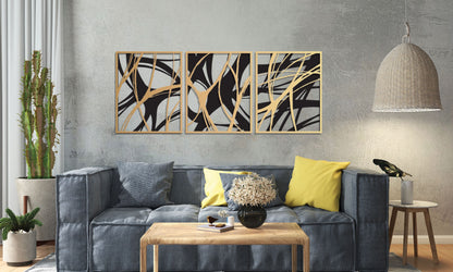 Large Abstract Wall Decor