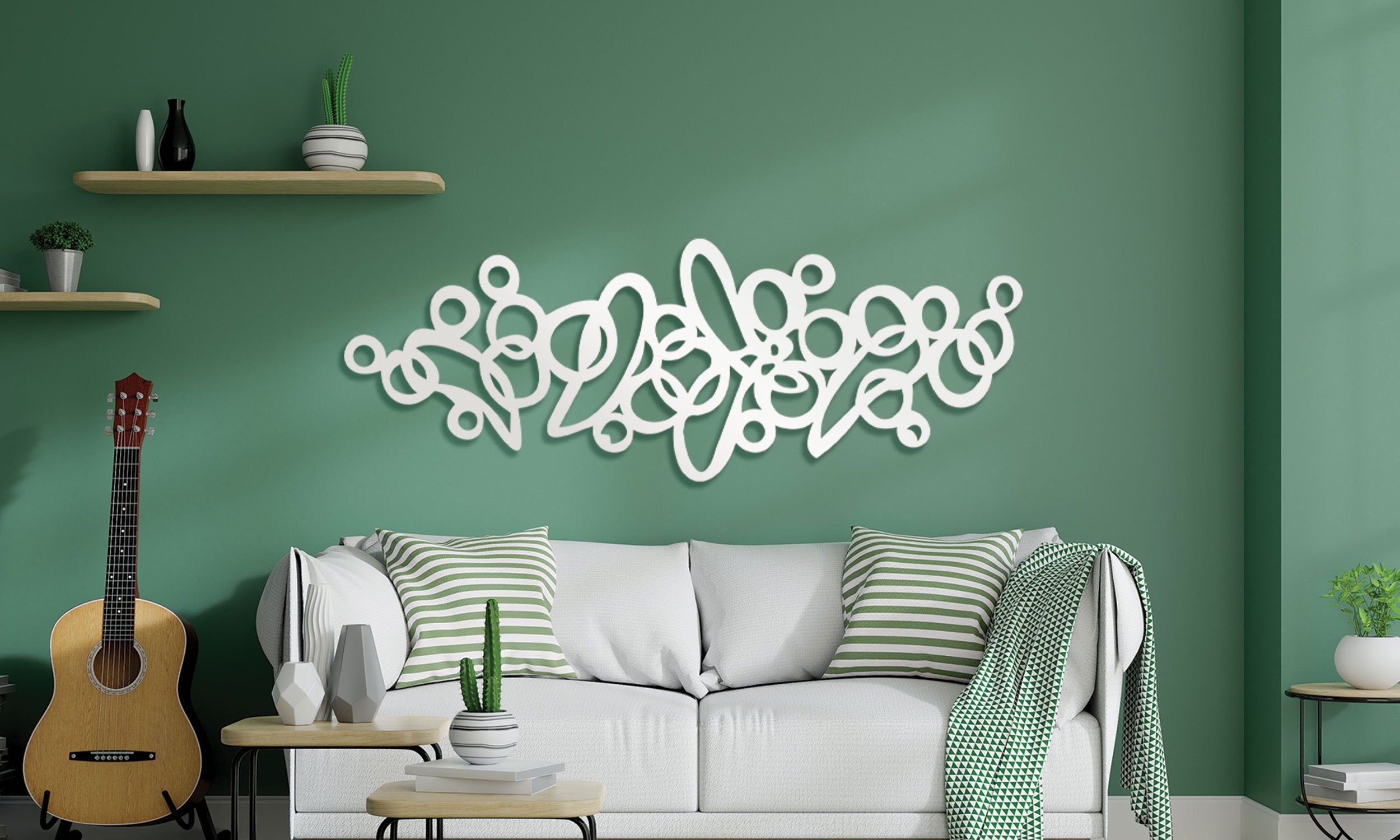 Bubble Metal Wall Decor