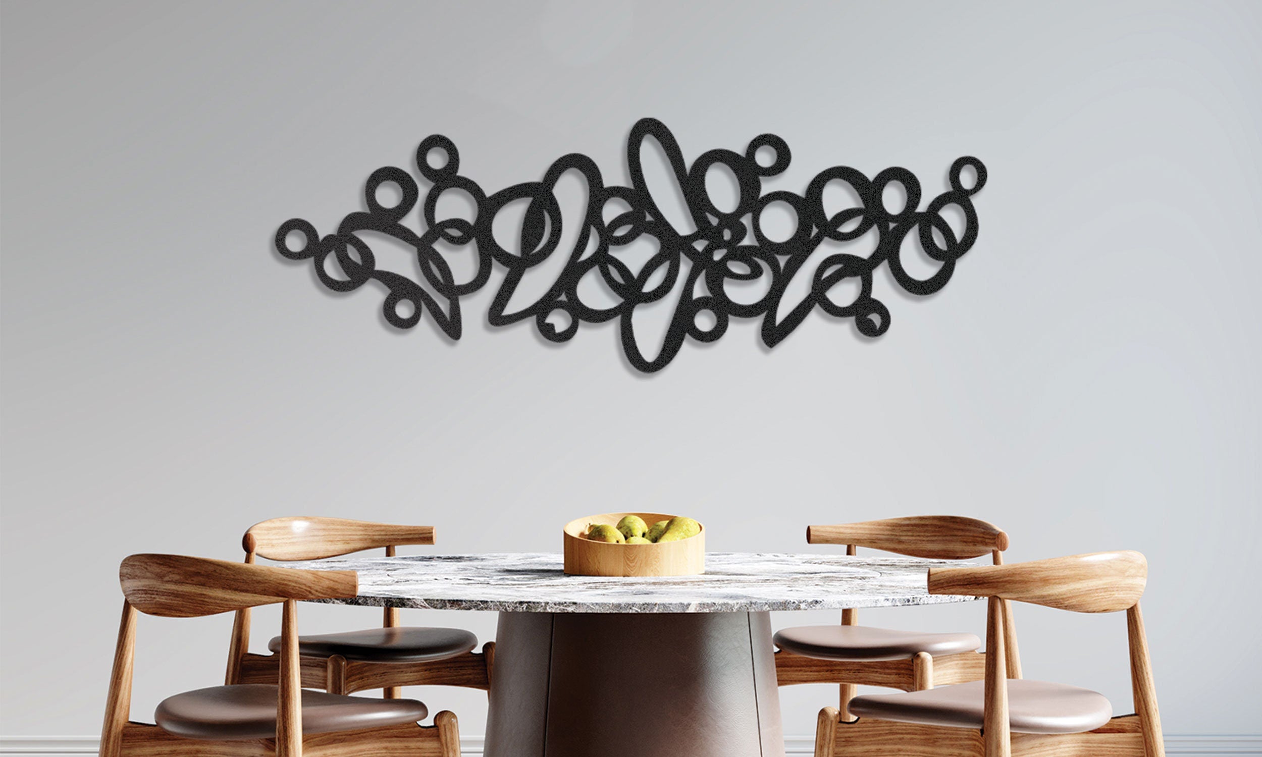 Bubble Metal Wall Decor