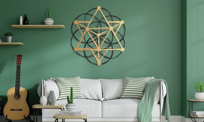 Sacred Geometry  Wall Decor