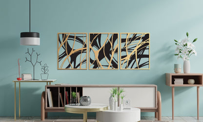 Large Abstract Wall Decor