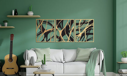 Large Abstract Wall Decor