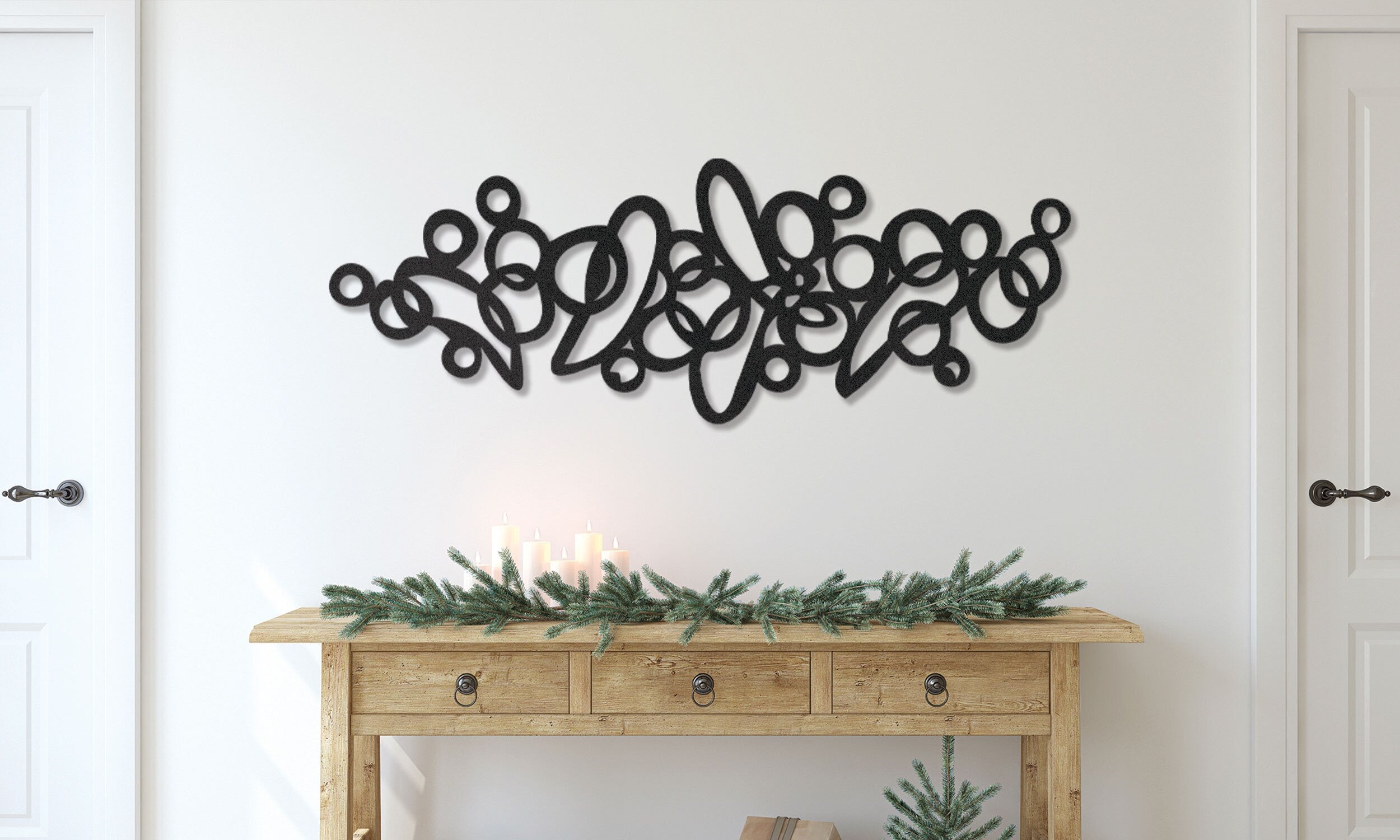 Bubble Metal Wall Decor