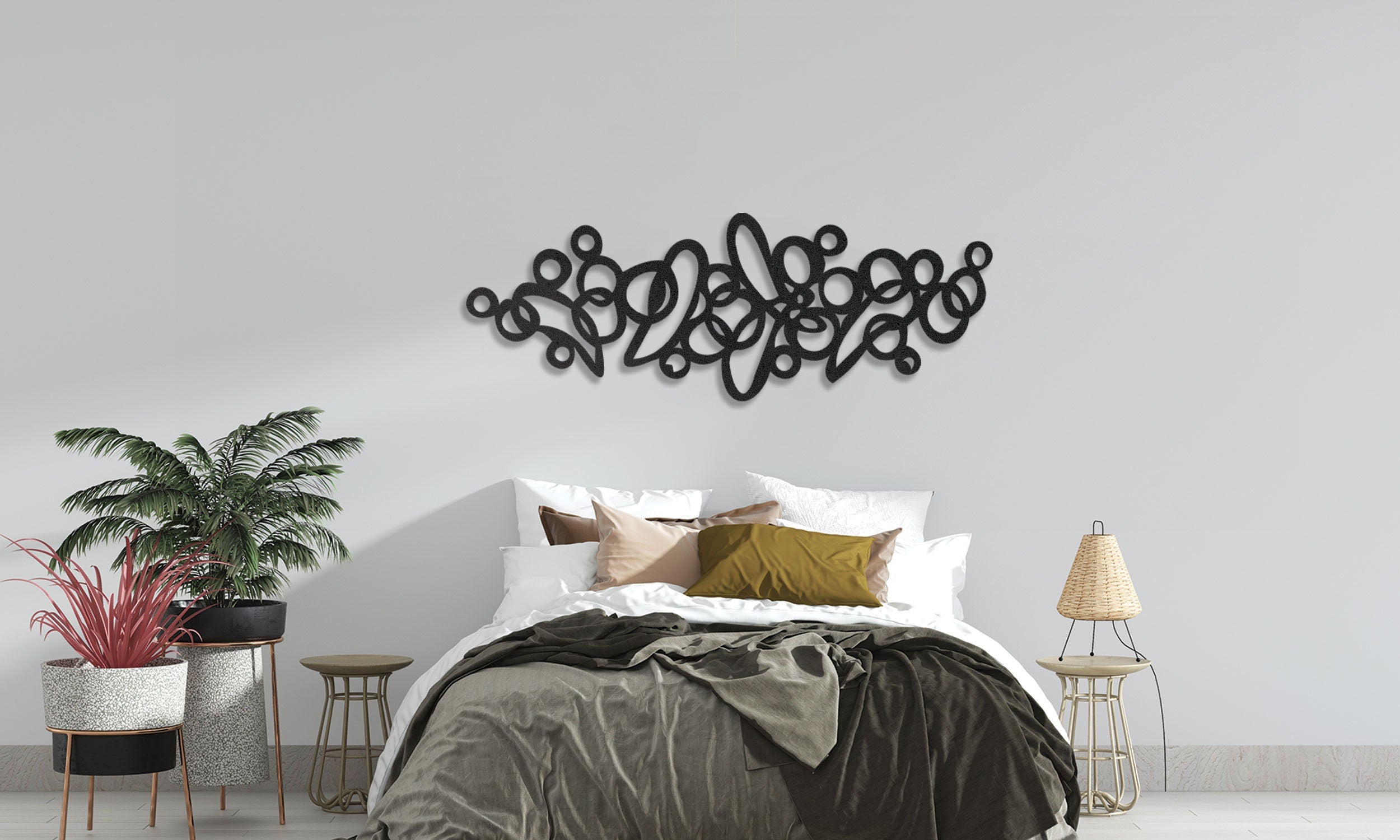 Bubble Metal Wall Decor