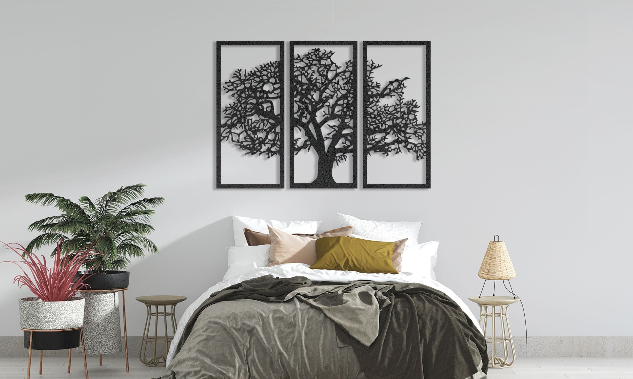 Metal Tree Wall Decor