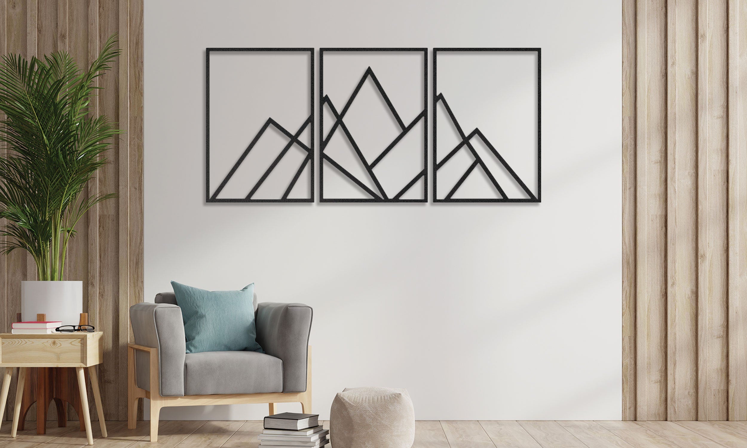 Mountain Metal Wall Art