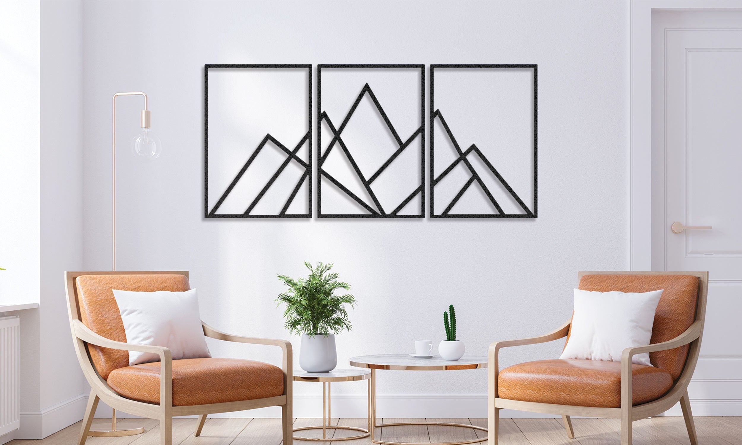 Mountain Metal Wall Art