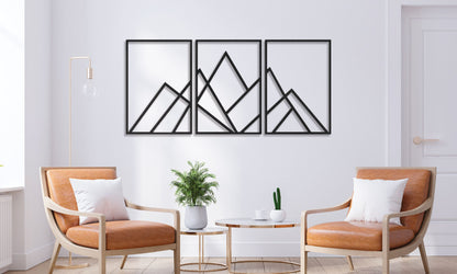 Mountain Metal Wall Art