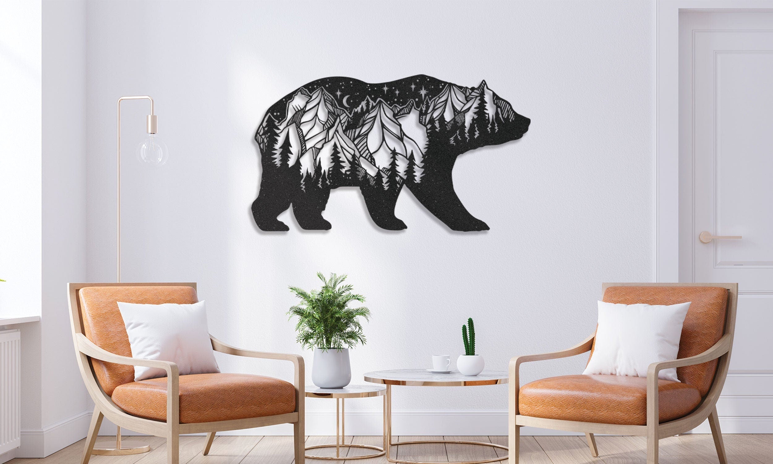 bear, bear wall art, bear wall decor, metal bear wall art, metal wall art, wall decor, wall art metal,