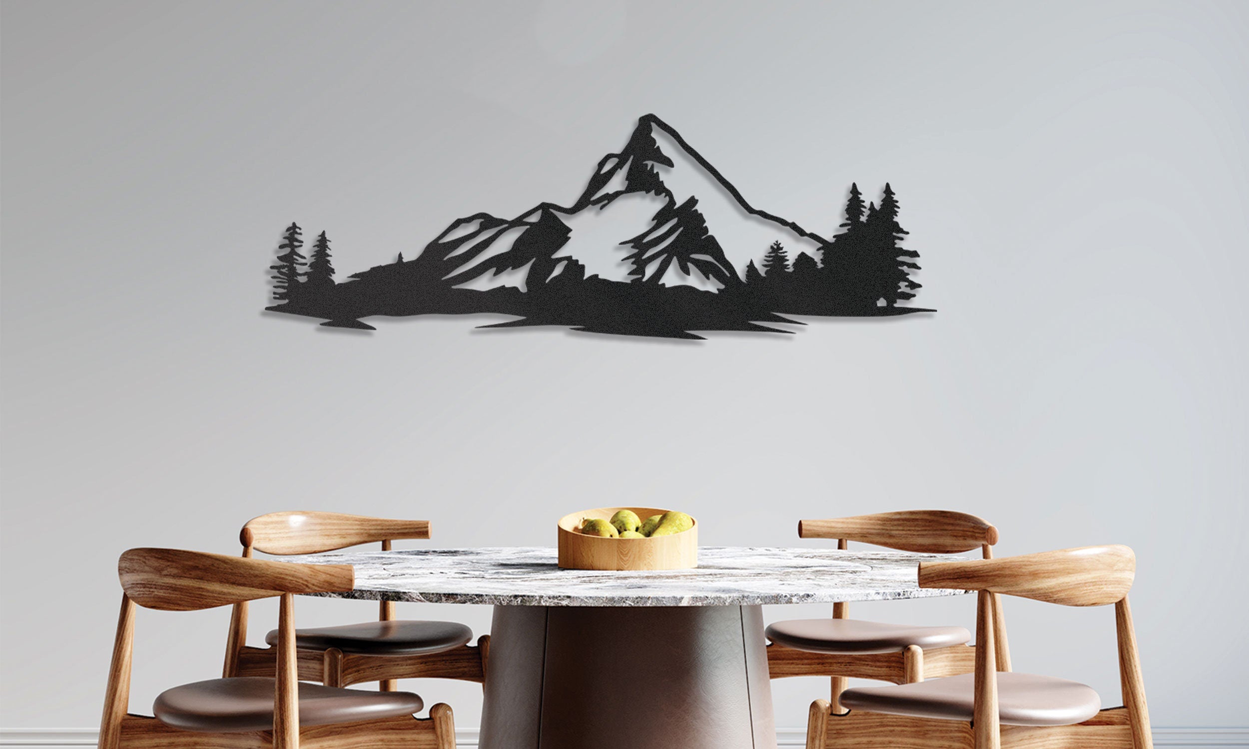 Hill Metal Decor