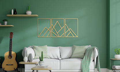 Mountain Metal Wall Art