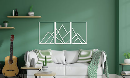 Mountain Metal Wall Art