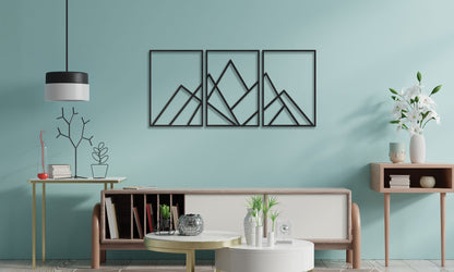 Mountain Metal Wall Art