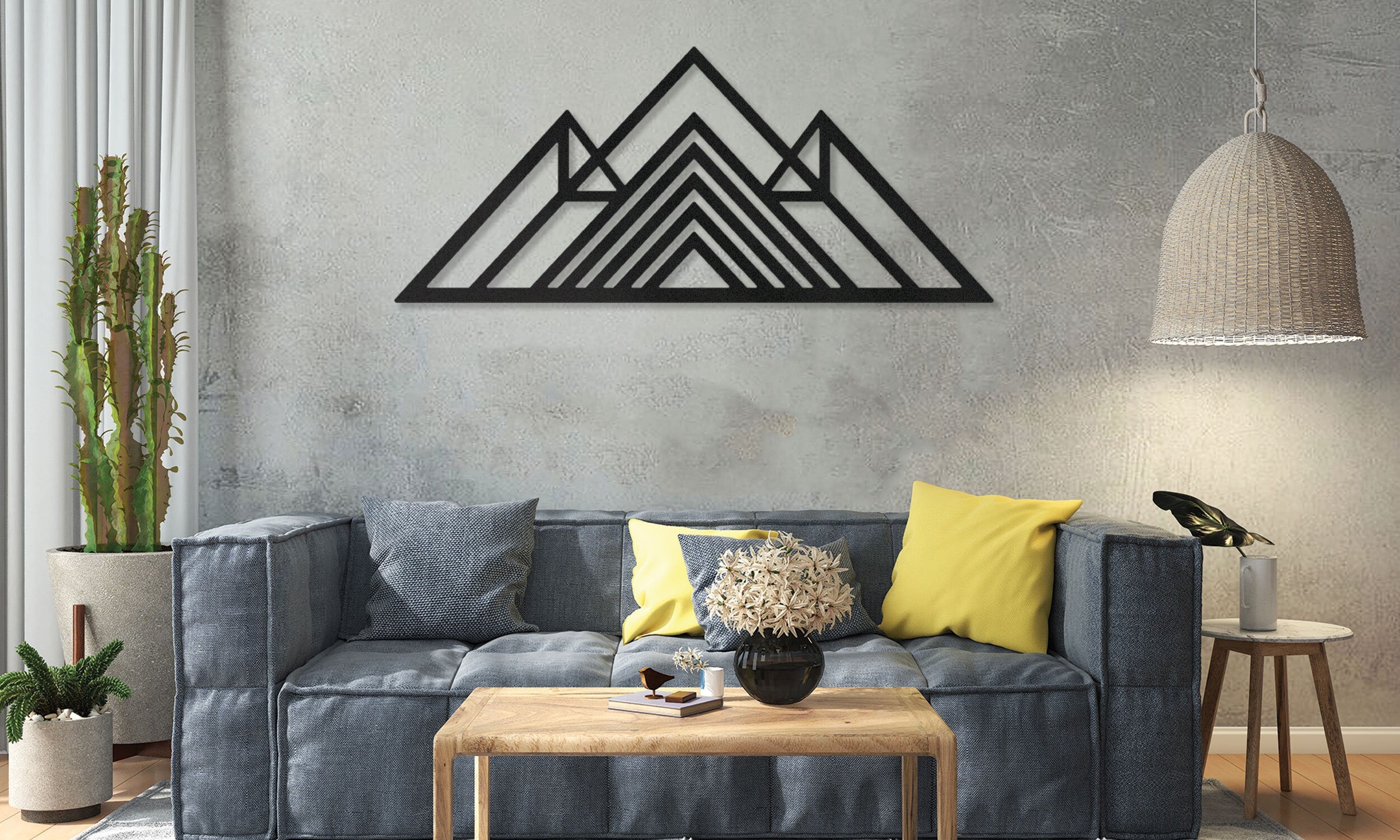 Mountain Wall Decor