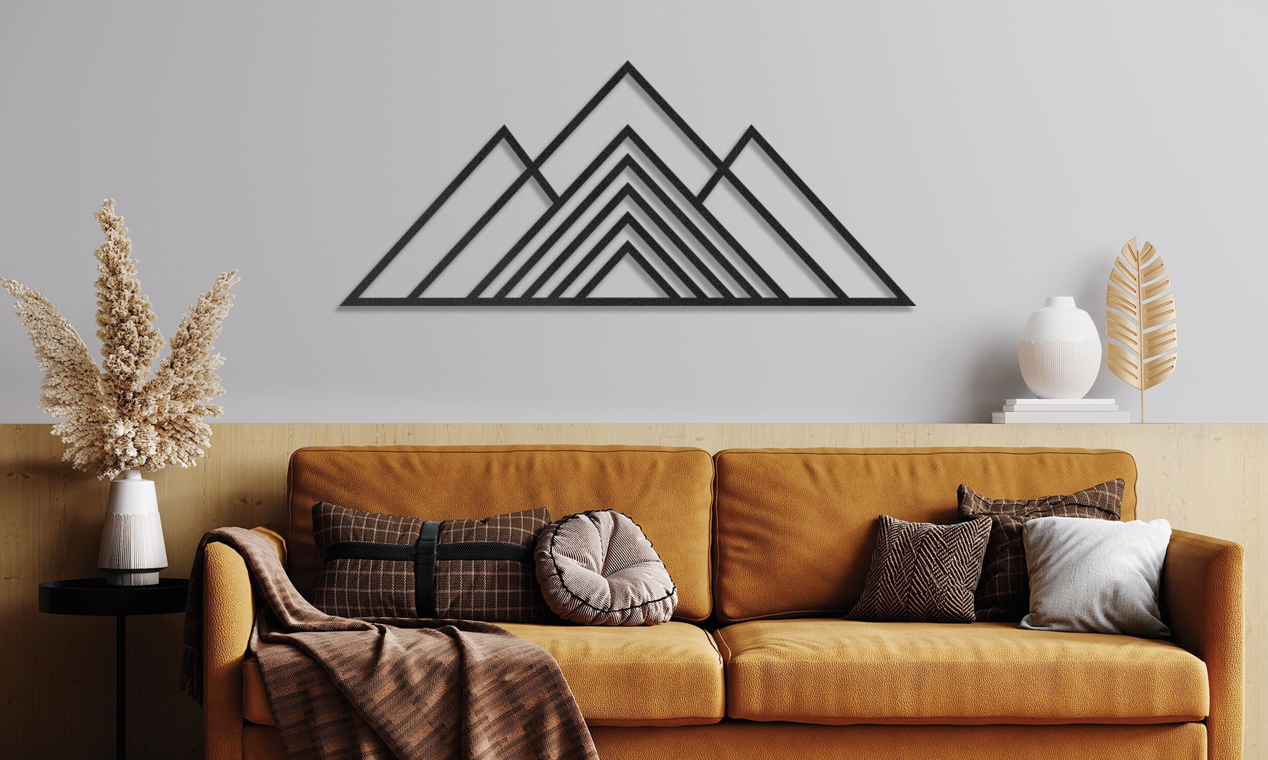 Mountain Wall Art Metal