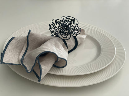 Napkin Rings Christmas