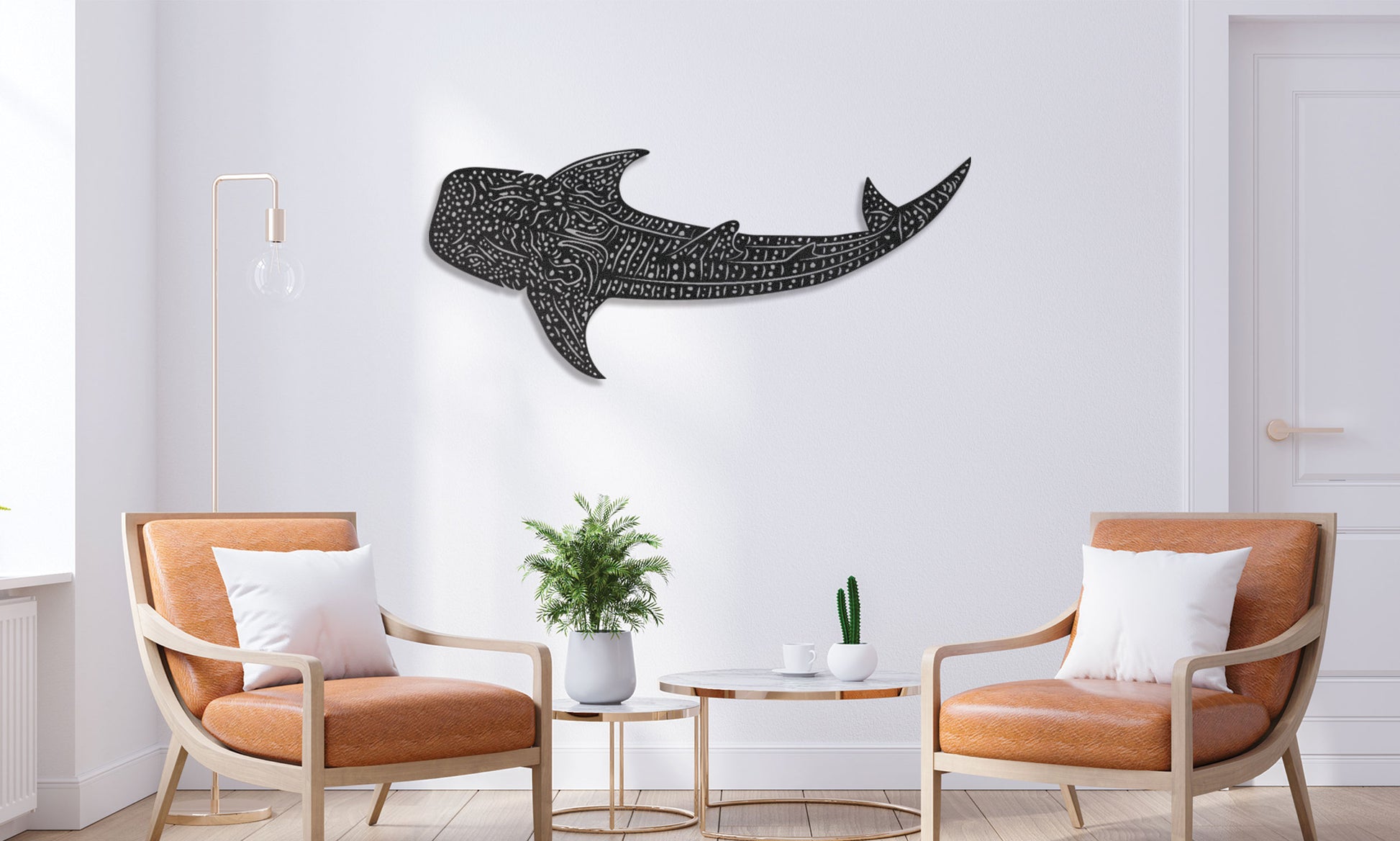 Shark Metal Wall Art